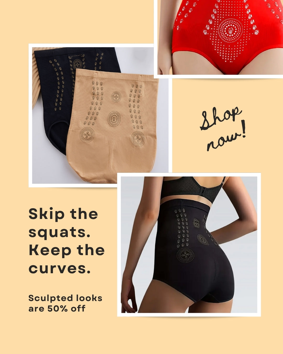 Sculpted Without Squats? Yes Please 🍑